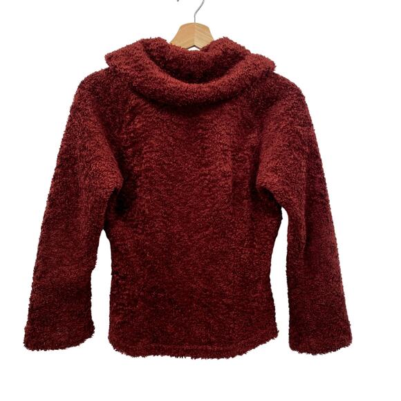 Patagonia Vintage Red maroon Fleece Jacket - Picture 5 of 5